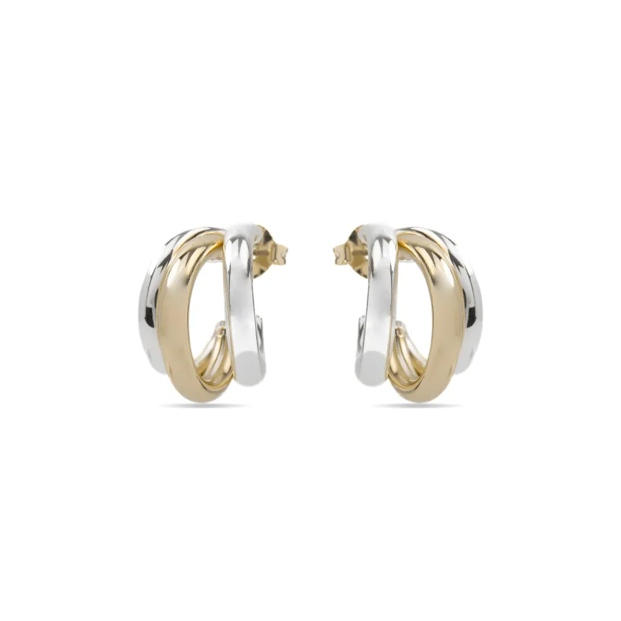 Pendientes acabado plata - Nove
