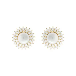 Pendientes acabados en oro amarillo 18K - Kiver