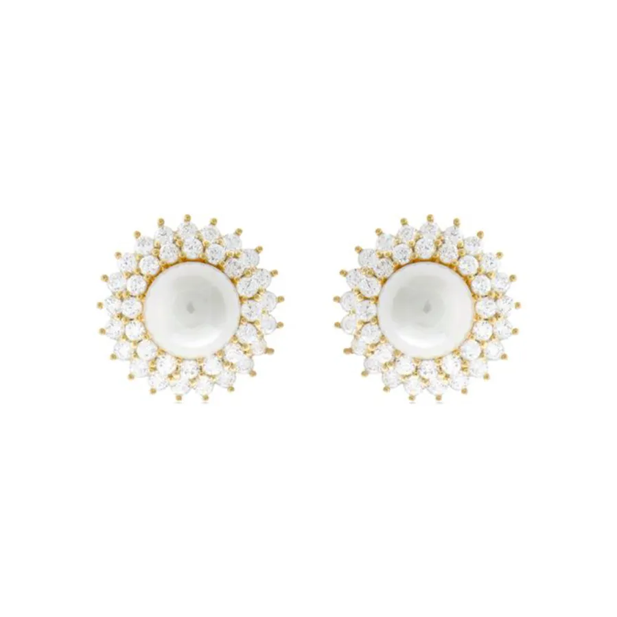 Pendientes acabados en oro amarillo 18K - Kiver