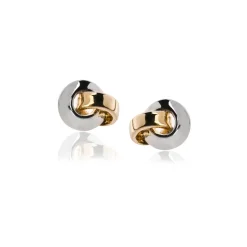 Pendientes acabados en oro amarillo 18K - Bocar