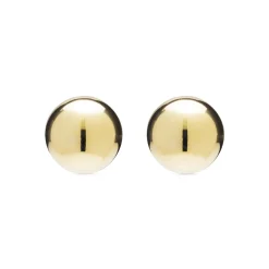 Pendientes acabados en oro amarillo 18K - Linson