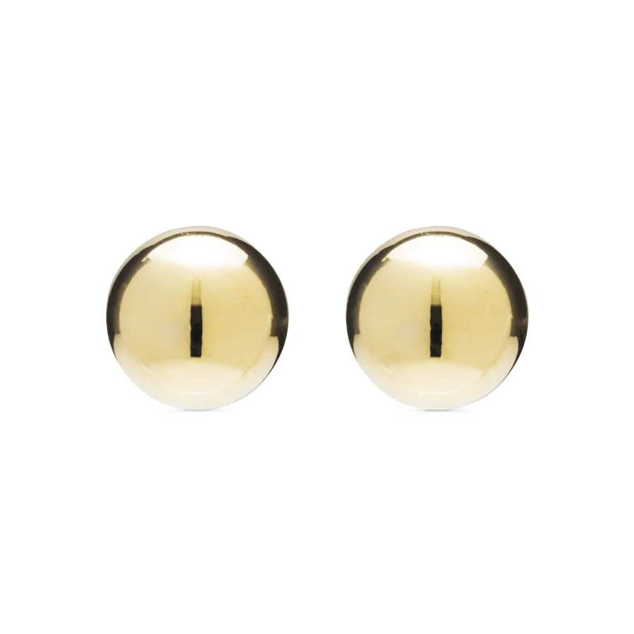 Pendientes acabados en oro amarillo 18K - Linson