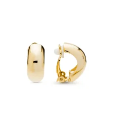 Pendientes acabados en oro amarillo 18K - Kevda