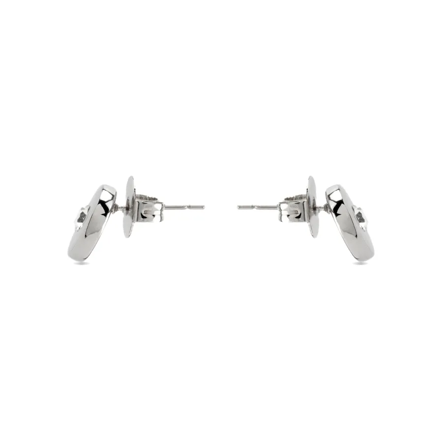 Pendientes con Circonita Brillante acabado plata - Moi