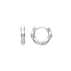Pendientes de Circonita Brillante acabados en rodio - Layen