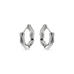Pendientes de Circonita Brillante acabados en rodio - Layen