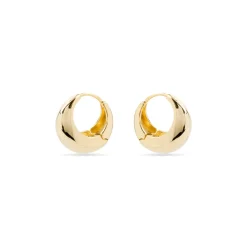 Pendientes de 20mm de diámetro acabado Oro Amarillo 18k - Zatar