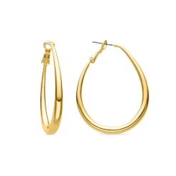 Pendientes de 47mm de diámetro acabado Oro Amarillo 18K - Axeir