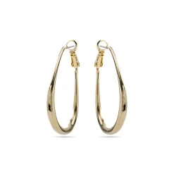 Pendientes de 47mm de diámetro acabado Oro Amarillo 18K - Axeir