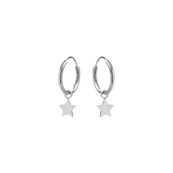 Pendientes de Plata de Ley 925 acabados en rodio - Essential