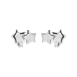 Pendientes de Plata de Ley 925 acabados en rodio - Essential