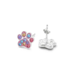 Pendientes de Plata de Ley 925 y Circonita Multicolor acabado en rodio - Lihai