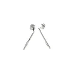 Pendientes de Plata de Ley 925 y Circonita Brillante acabado en rodio - Puca