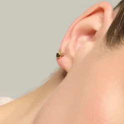 Pendientes de Plata de Ley 925 y Circonita Brillante acabado rodio - Skiram