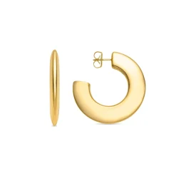Pendientes de Plata de Ley 925 acabado oro amarillo de 18k - Likol