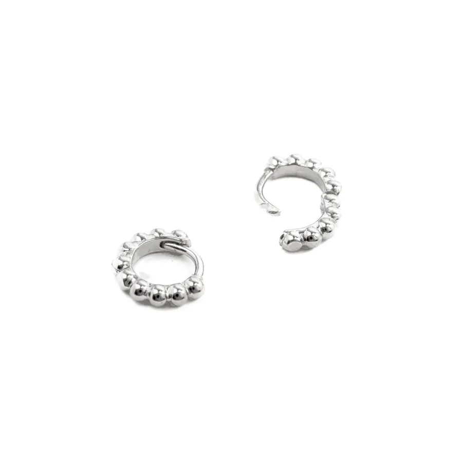 Pendientes de Plata de Ley 925 acabados en rodio - Ledis