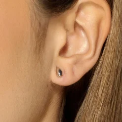 Pendientes de Plata de Ley 925 acabado rodio - Nokie