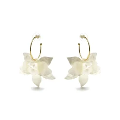 Pendientes Warya acabado oro amarillo de 18k