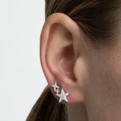 Piercing de Plata de Ley 925 con Circonita Brillante acabado en rodio - Tingio