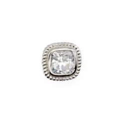 Piercing de Plata de Ley 925 y Circonita Brillante acabado en rodio - Keya