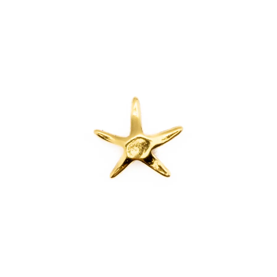 Piercing de Plata de Ley 925 AcabadoOro 18K - Tancol
