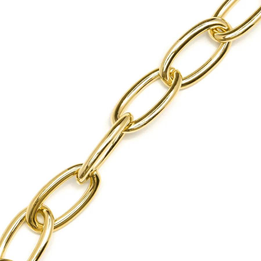 Pulsera acabada en oro amarillo 18K - Nelo