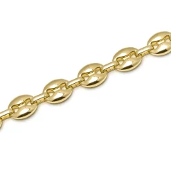 Pulsera acabada en oro amarillo 18K - Tyrod
