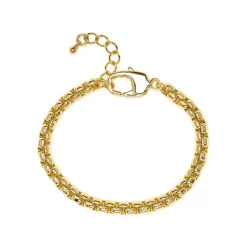 Pulsera acabado en oro amarillo de 18k - Zugiro
