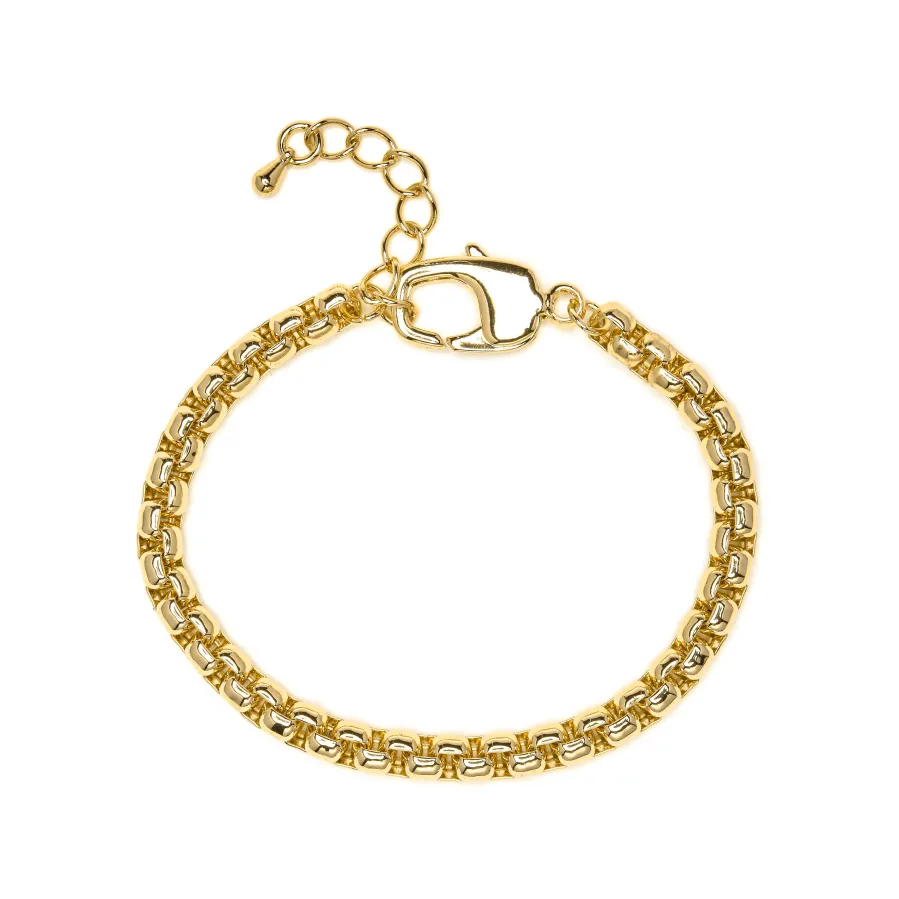 Pulsera acabado en oro amarillo de 18k - Zugiro