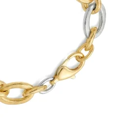 Pulsera acabado en oro amarillo de 18k - Adelky
