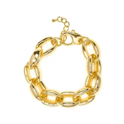 Pulsera acabado en oro amarillo de 18k - Aula