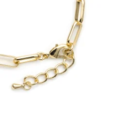 Pulsera acabado en oro amarillo de 18k - Zusha