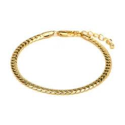 Pulsera acabado en oro amarillo de 18k - Nanja