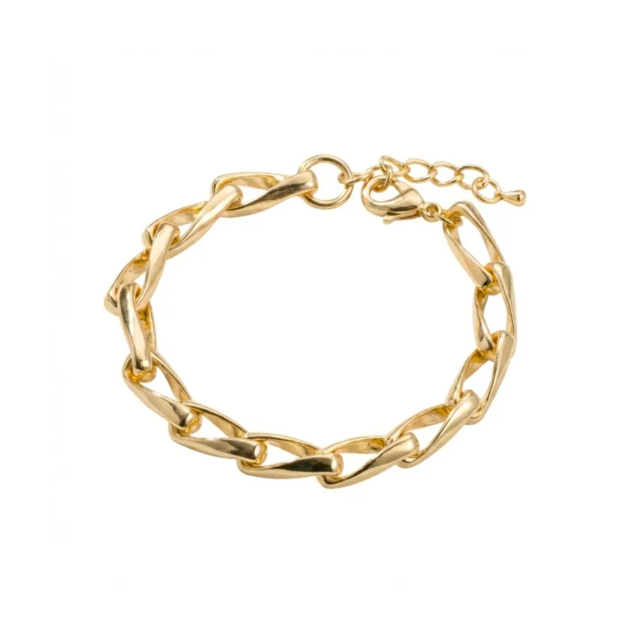 Pulsera acabado en oro amarillo de 18k - Rikar