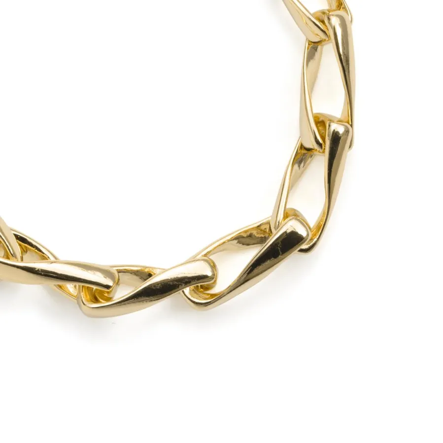 Pulsera acabado en oro amarillo de 18k - Rikar