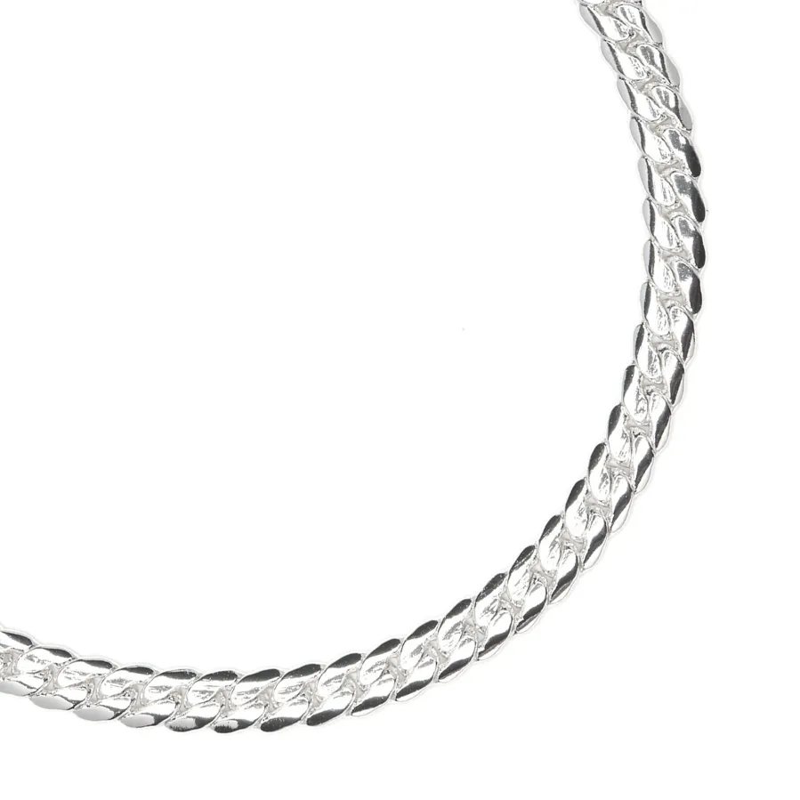 Pulsera acabado en rodio - Nanja