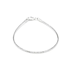 Pulsera acabado en rodio - Nui