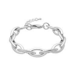 Pulsera acabado en rodio - Rasai