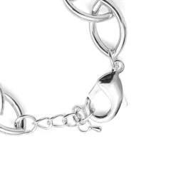 Pulsera acabado en rodio - Letli