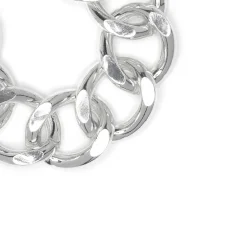 Pulsera acabado en rodio - Moba