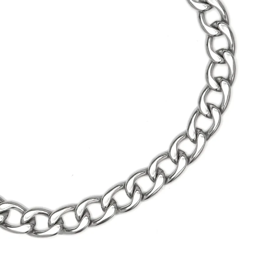 Pulsera acabado en rodio - Laeh