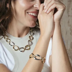 Pulsera acabado en rodio - Hous