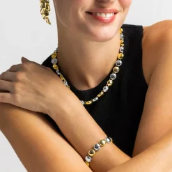 Pulsera acabado oro 18k - Vorgia