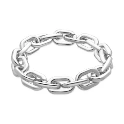 Pulsera acabado plata - Palmira
