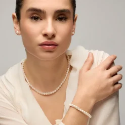 Pulsera con Circonita Brillante acabado oro 18k - Anrae