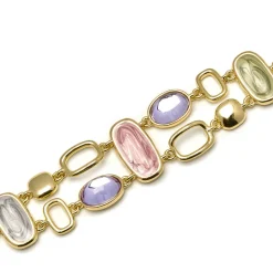Pulsera con Lacado Multicolor acabado oro 18k - Laido