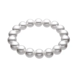 Pulsera con Perla Blanca acabado oro 18k - Anrae
