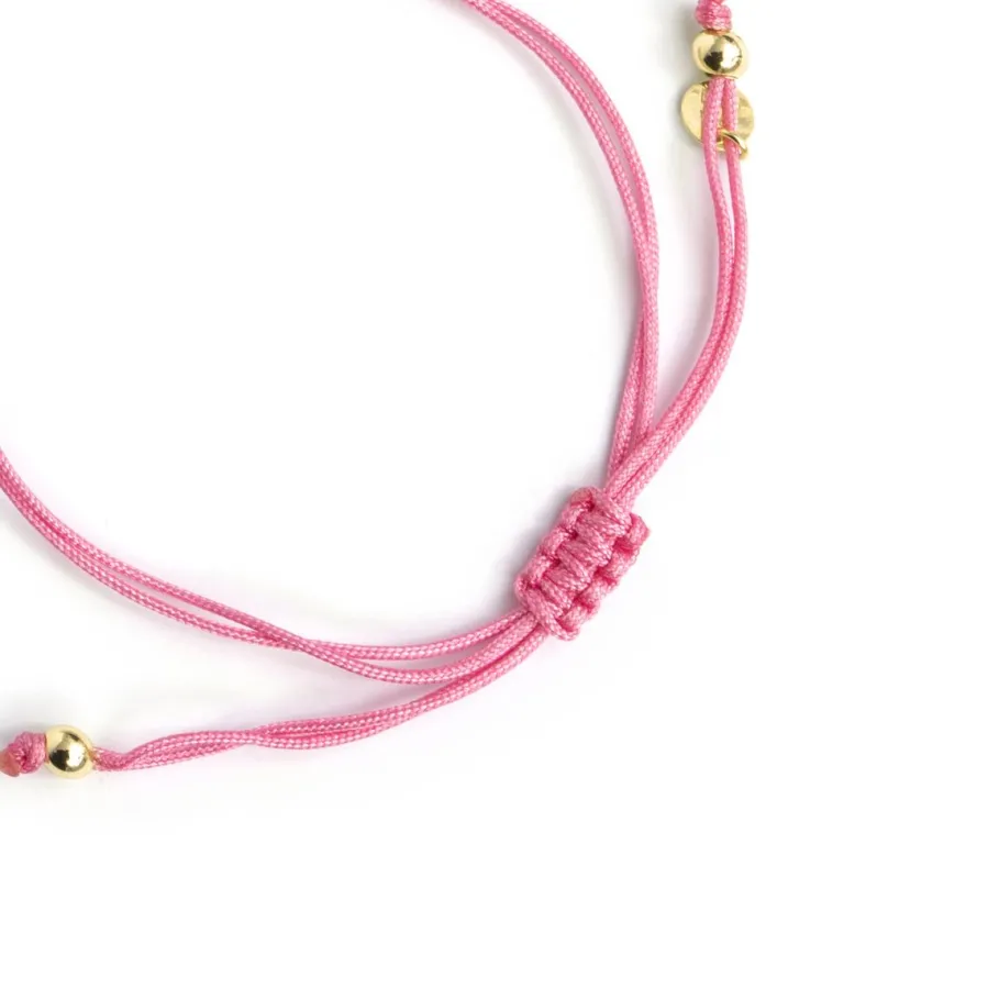 Pulsera de Plata de Ley 925 y Circonita Multicolor acabado en oro amarillo de 18k - Biaja