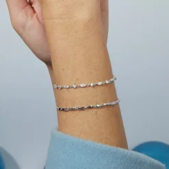 Pulsera de Plata de Ley 925 con Circonita Brillante acabada en rodio - Ferdnan