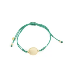 Pulsera de Plata de Ley 925 y Jaspe Rojo acabado rodio - Saina